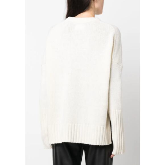 Zadig & Voltaire Amour Merino Wool Long-Sleeved Knit Sweater L Knit *READ - Picture 2 of 14